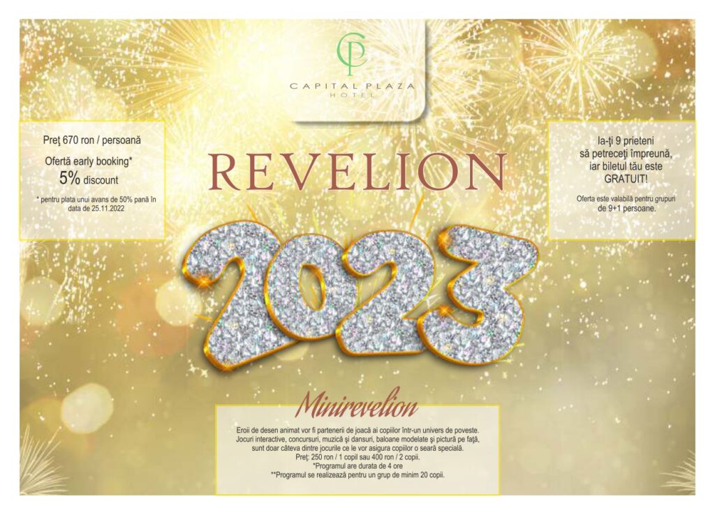 New Year’s Eve Party 2022 la Hotel Capital Plaza